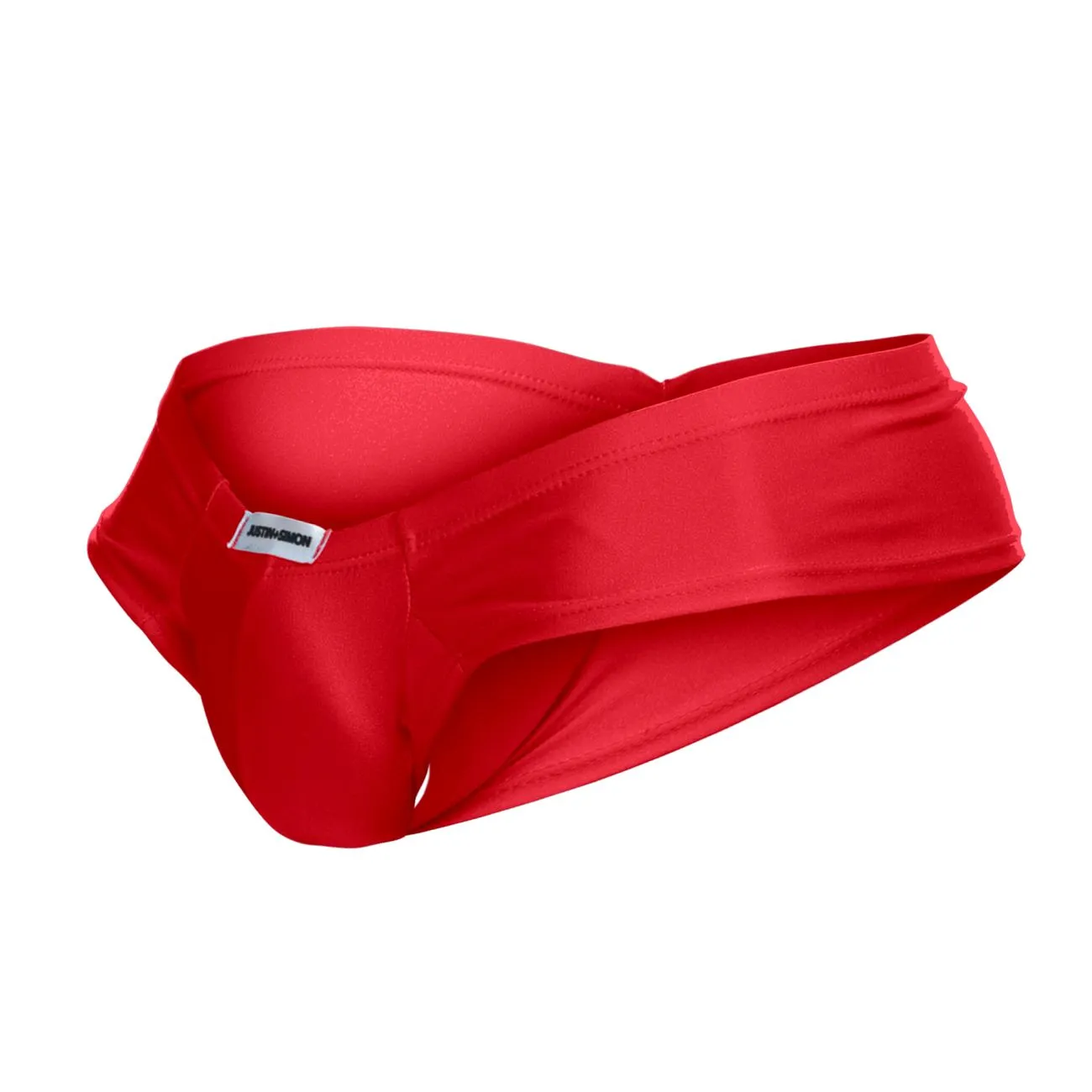 JUSTIN SIMON XSJ22 Cheek Briefs Color Red
