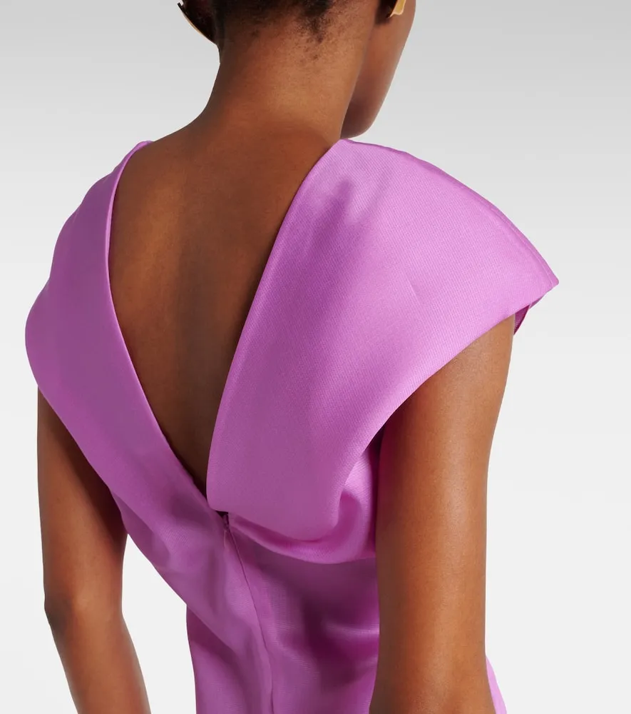 Khaite Ima silk midi dress