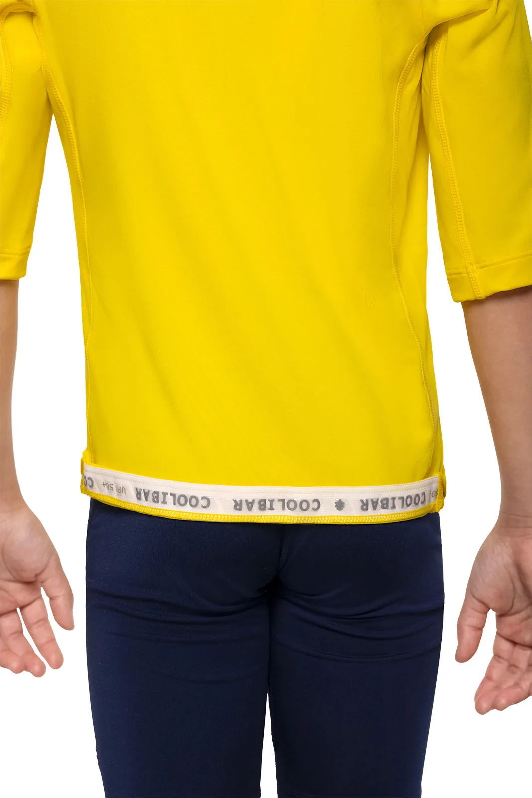 Kid's Sandshark Long Sleeve Surf Shirt | Bold Yellow