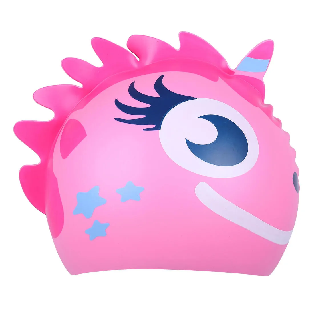 Kid's Swim Cap Silicone Form - Dragon/Unicorn