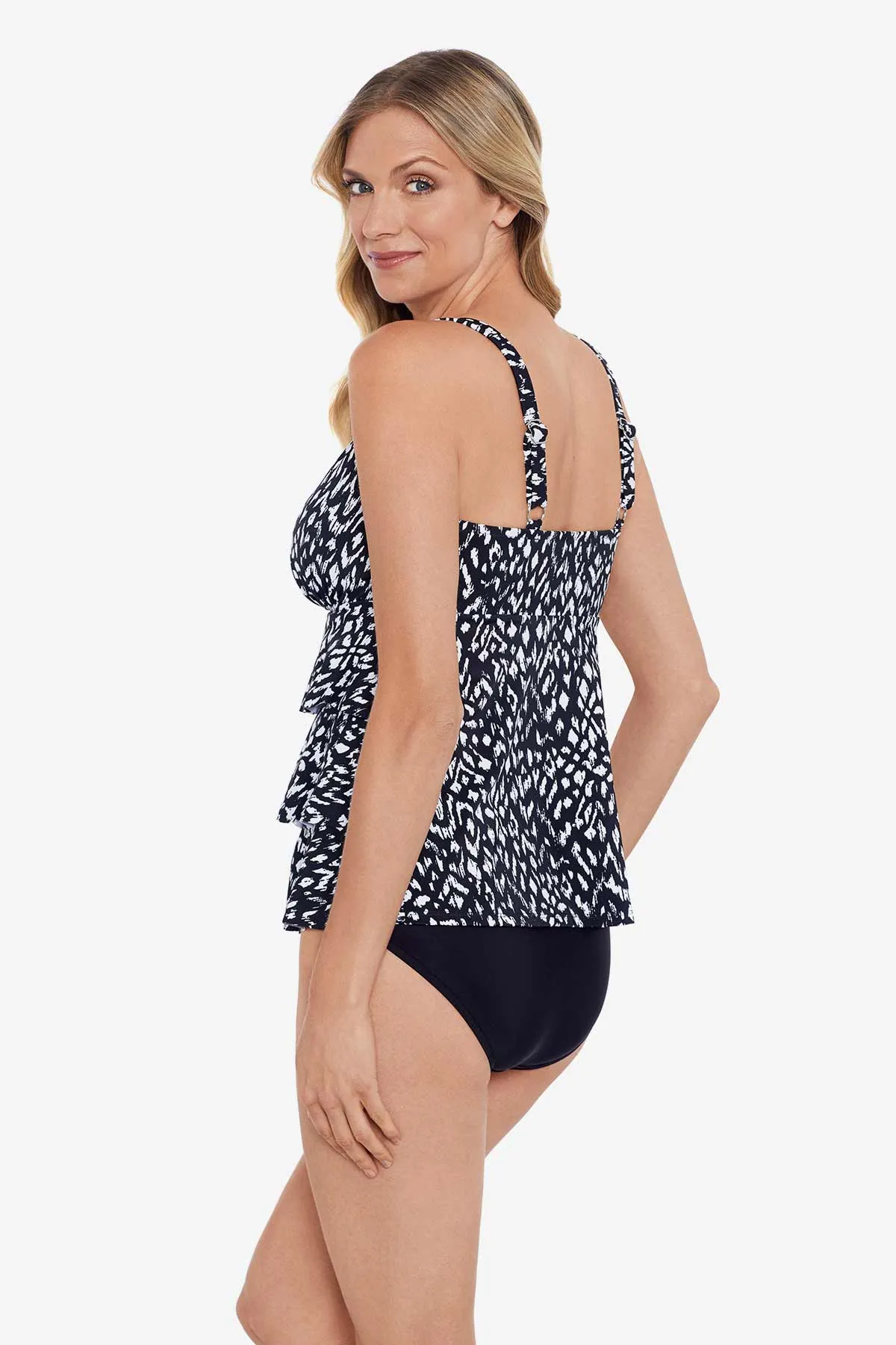 Komodo Island Triple Tier Tankini Top