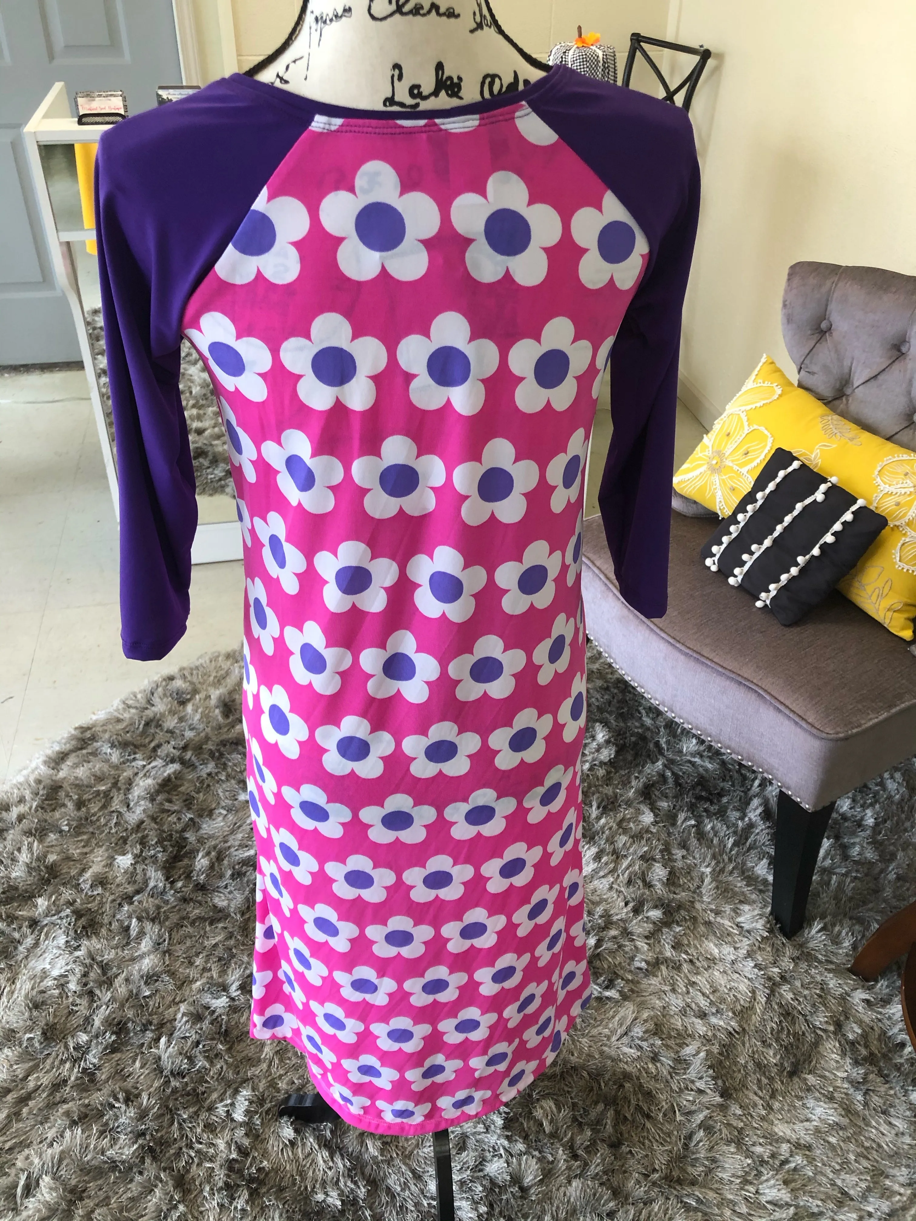 Ladies Daisy Swim Dress