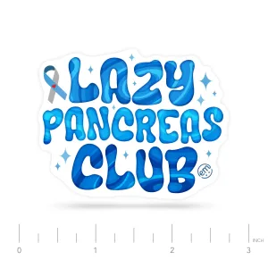Lazy Pancreas Decal Sticker
