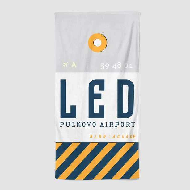 LED - Beach Towel