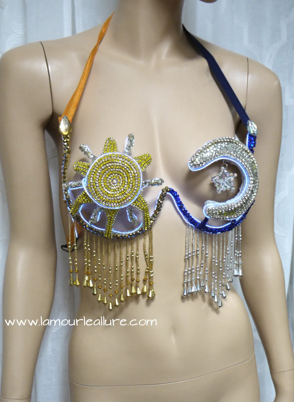 LED Sun and Moon Samba Rave Carnival top