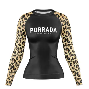 LEOPARD WOMEN RASH GUARD