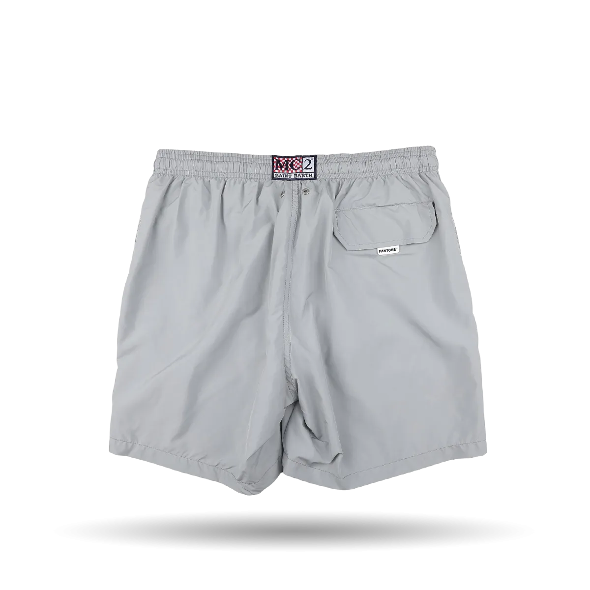 Light Grey Pantone 15-4307 Swim Shorts