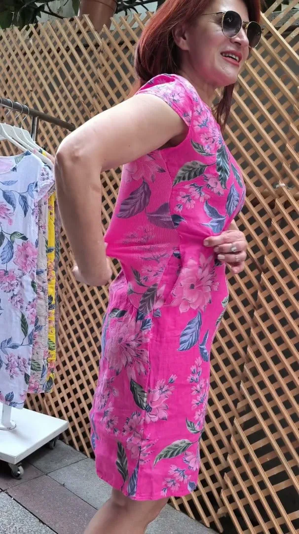 Lila - Flowing Summer Floral Dress 🌸✨
