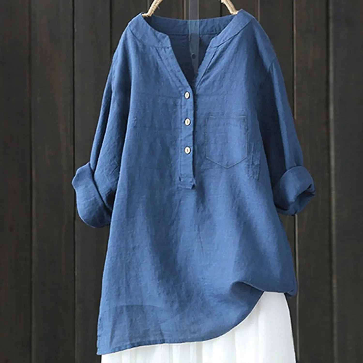Linen Tops for Women Oversized Crewneck Summer Short Sleeve Linen Tee Shirts Plain Casual Beach Blouse