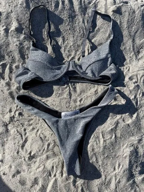 Long Beach glitter bikini