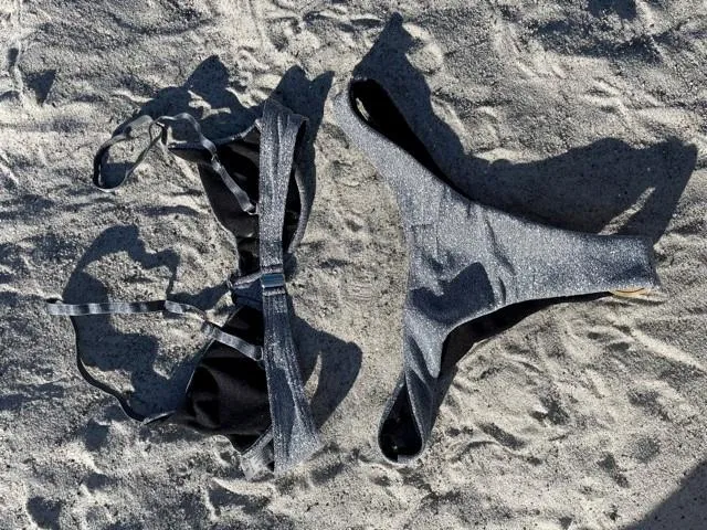 Long Beach glitter bikini