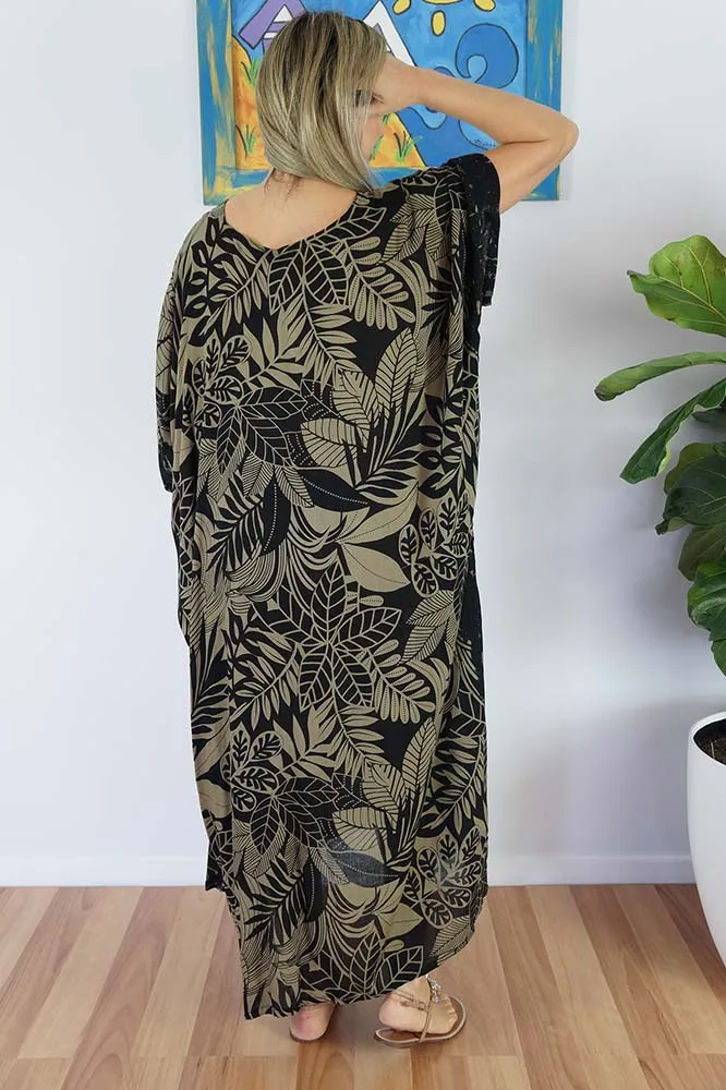 Long Kaftan "Betelnut"