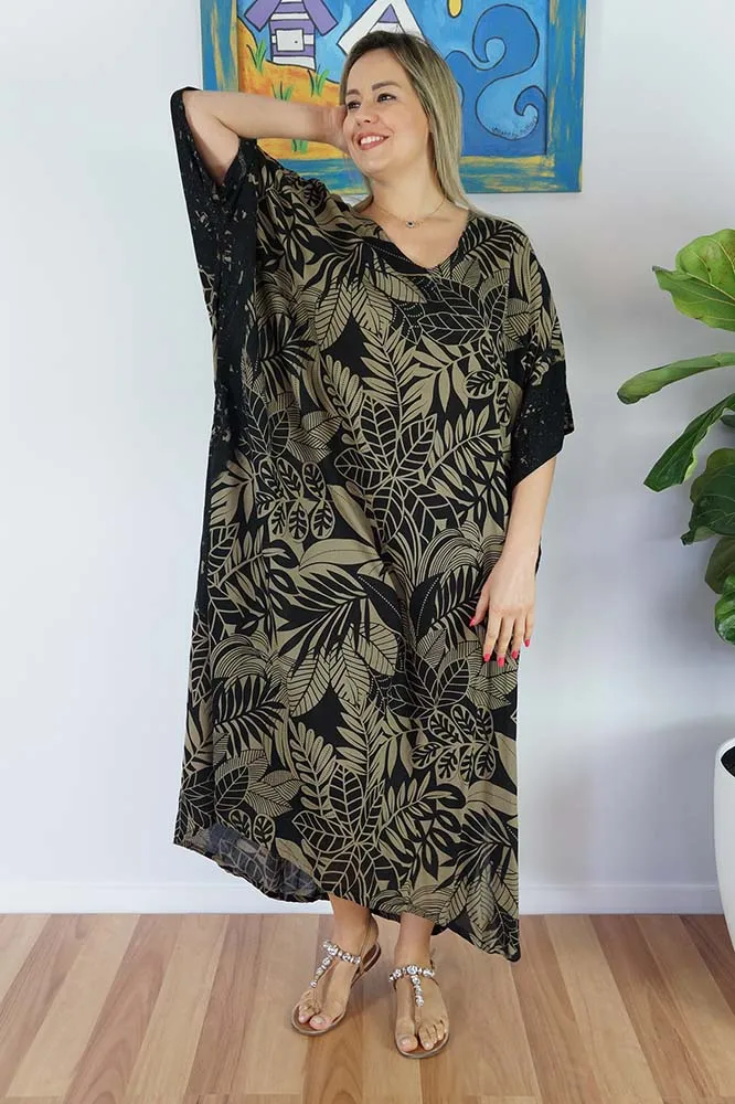 Long Kaftan "Betelnut"