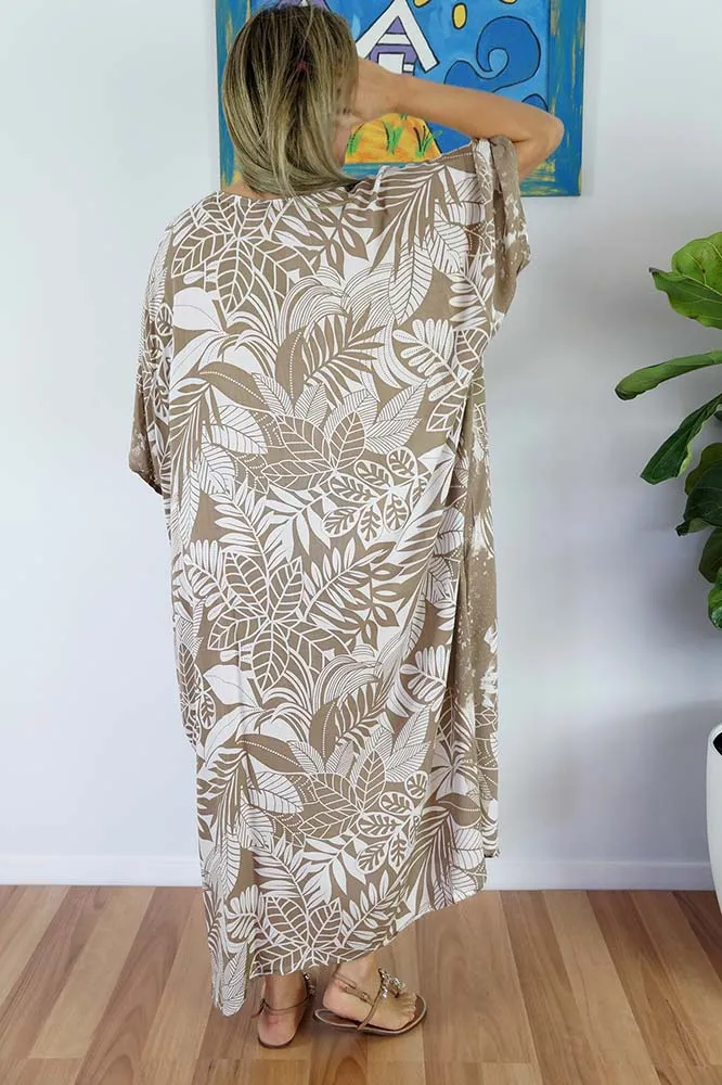 Long Kaftan "Betelnut"