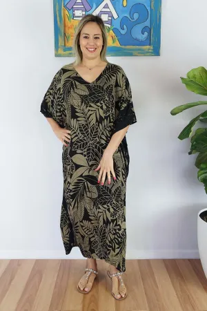 Long Kaftan "Betelnut"