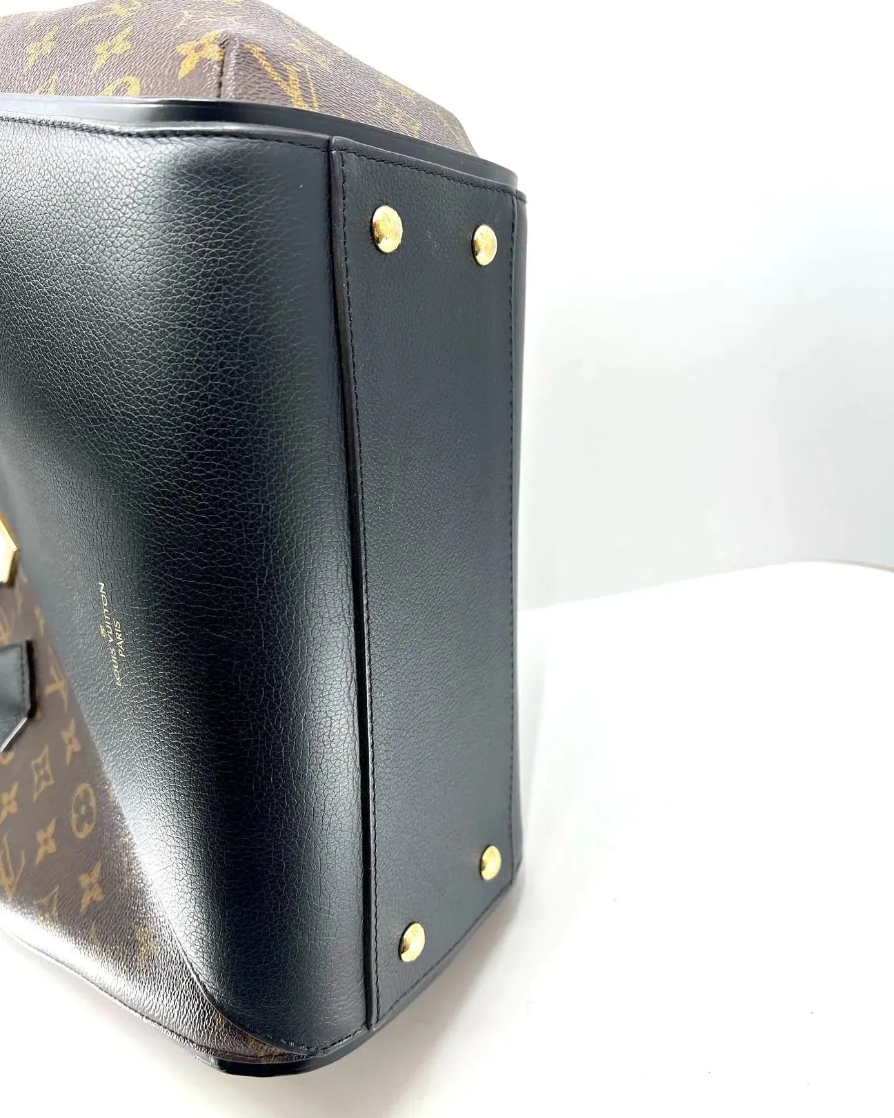 LOUIS VUITTON MONOGRAM CALFSKIN KIMONO MM TOTE BAG
