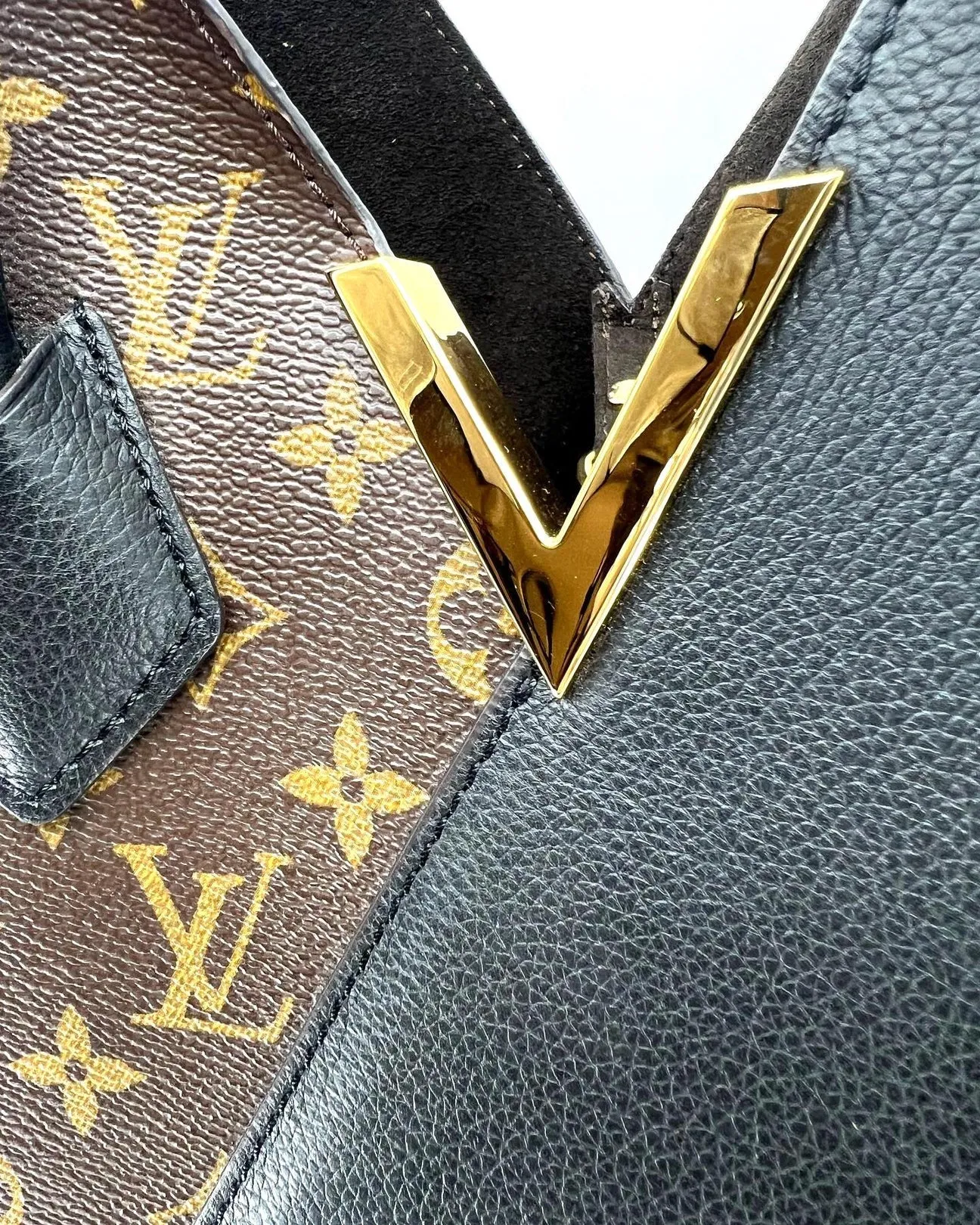 LOUIS VUITTON MONOGRAM CALFSKIN KIMONO MM TOTE BAG
