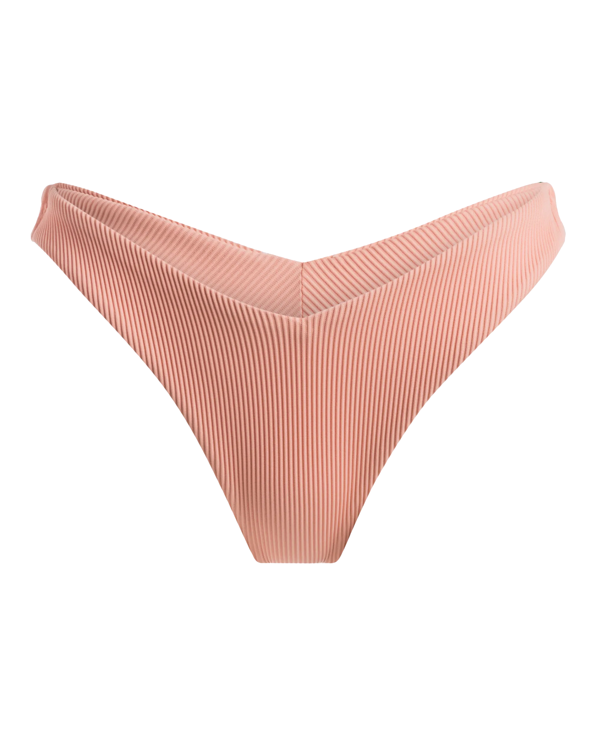 Love The Sunseeker Bikini Bottoms in Salmon