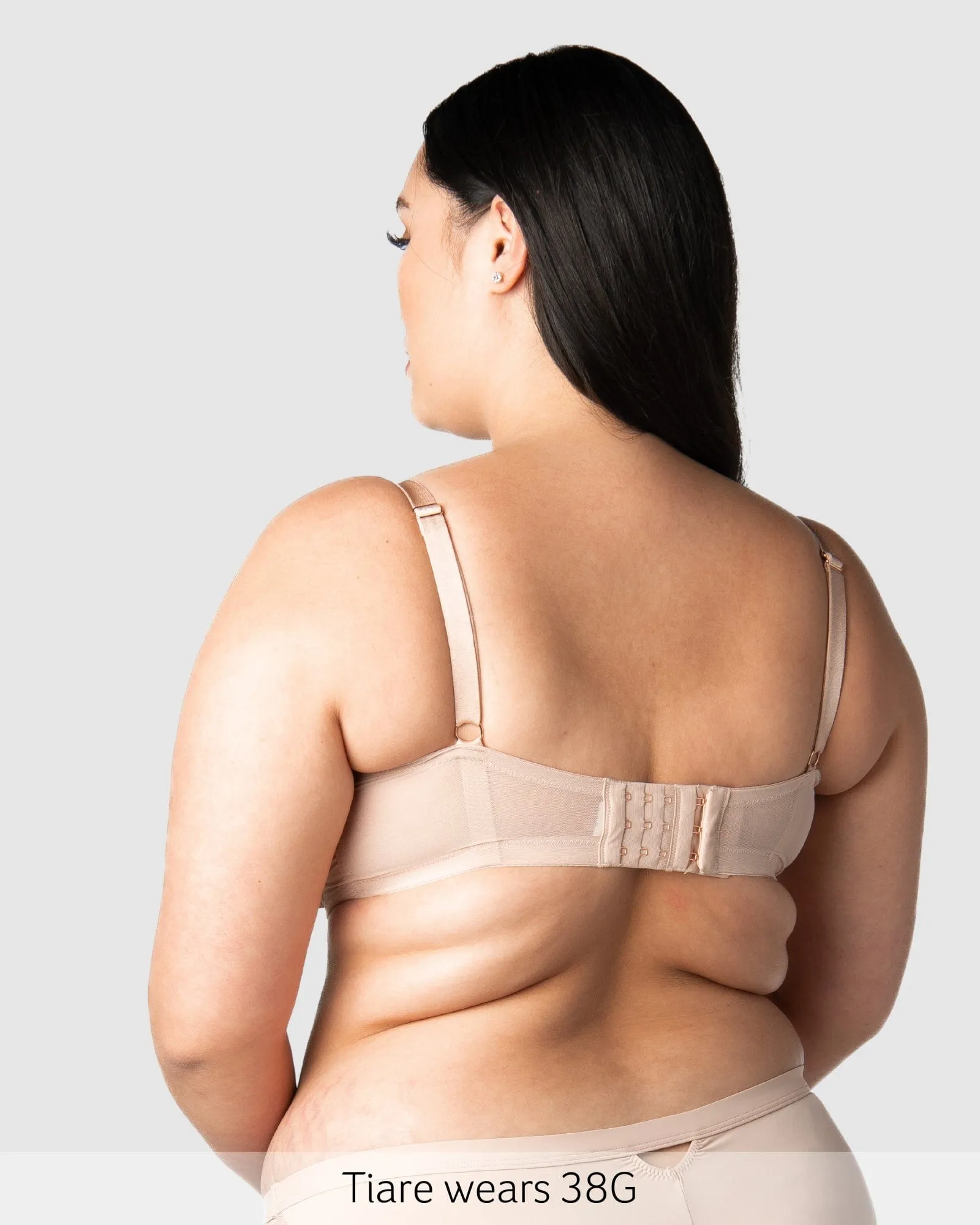 LUNAR ECLIPSE PLUNGE CASHMERE CONTOUR NURSING BRA - FLEXI UNDERWIRE