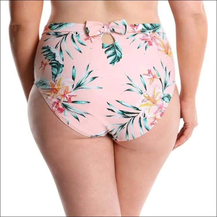 Lysa Women’s Plus Size Renee Floral Bikini Swimsuit 2pc Set 0X 1X 2X 3X