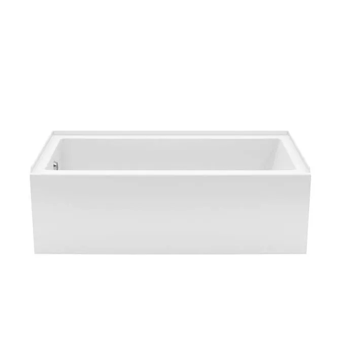 Maax Rubix 6032 AFR Acrylic Alcove Bathtub in White 60" x 32" 105704