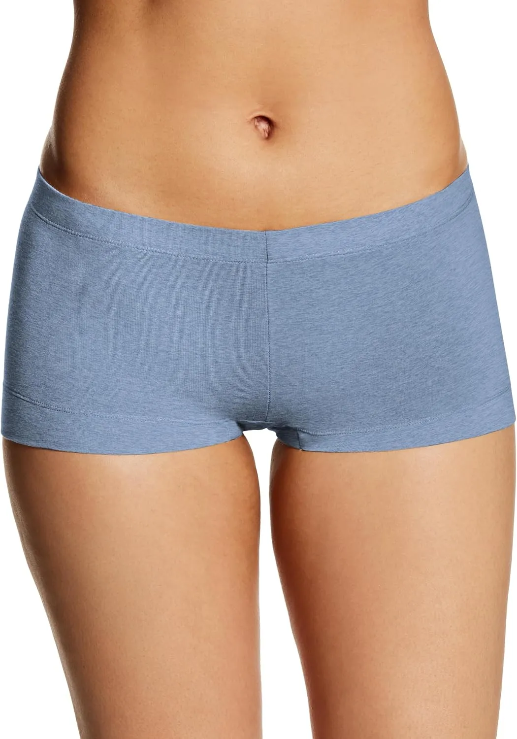 Maidenform Women's Boyshort Underwear, Stretch Cotton Boyshort Panties for Women, Assorted, 3-pack