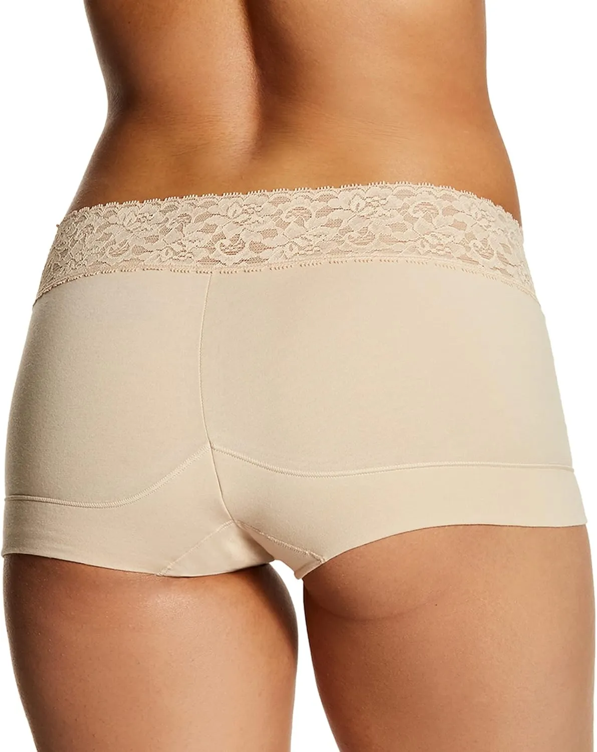 Maidenform Women's Boyshort Underwear, Stretch Cotton Boyshort Panties for Women, Assorted, 3-pack