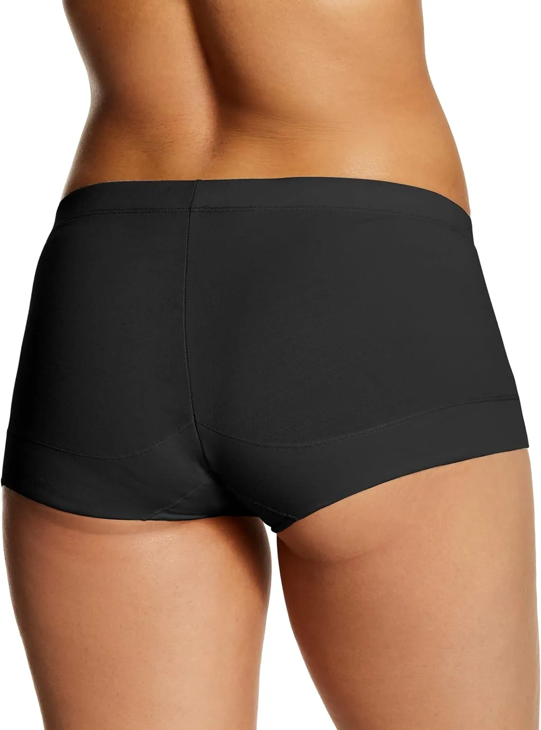 Maidenform Women's Boyshort Underwear, Stretch Cotton Boyshort Panties for Women, Assorted, 3-pack