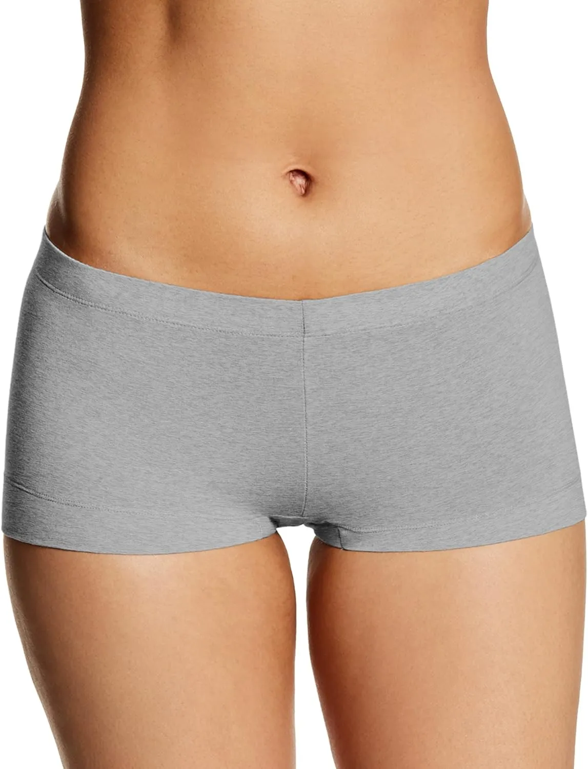 Maidenform Women's Boyshort Underwear, Stretch Cotton Boyshort Panties for Women, Assorted, 3-pack