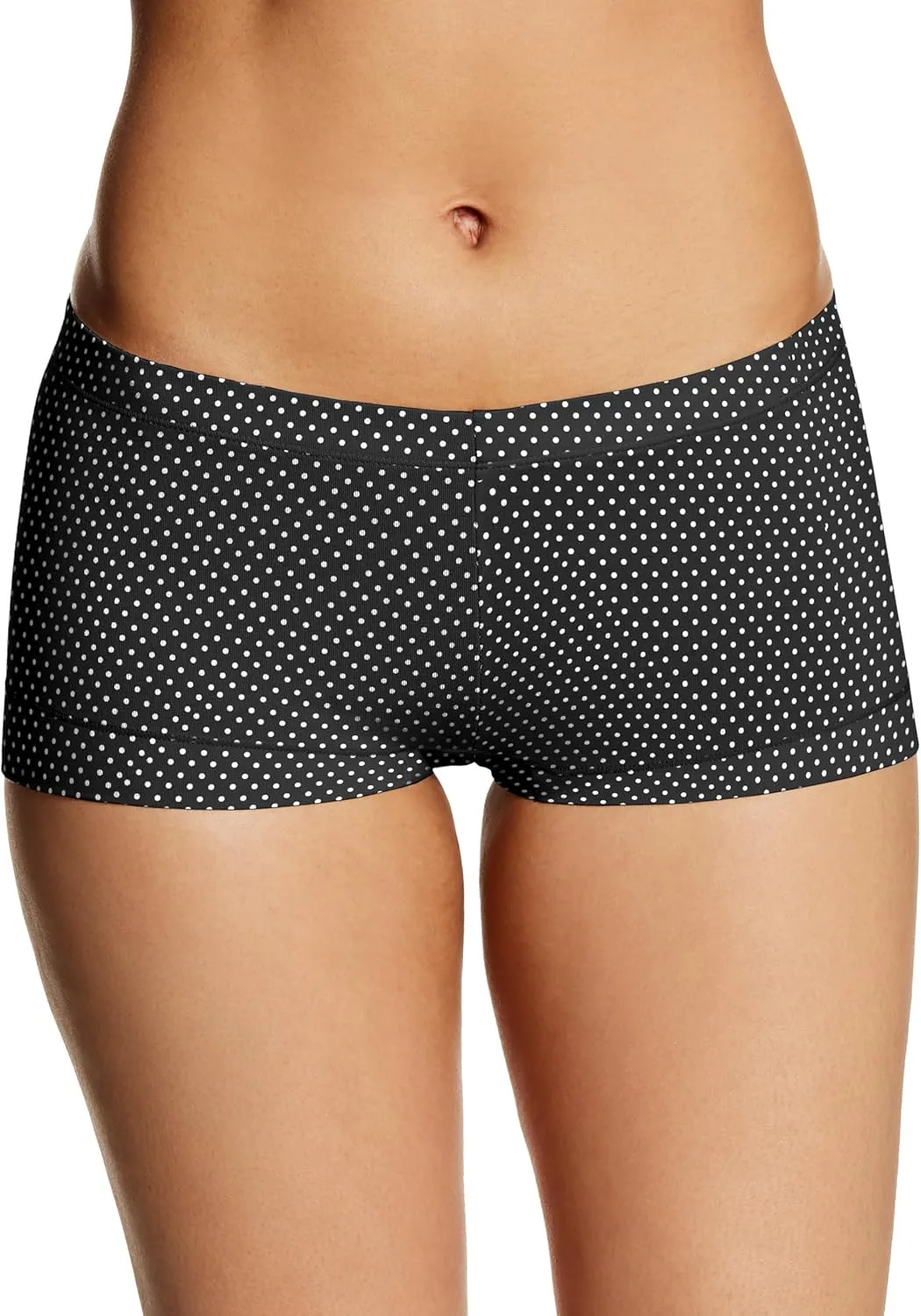 Maidenform Women's Boyshort Underwear, Stretch Cotton Boyshort Panties for Women, Assorted, 3-pack