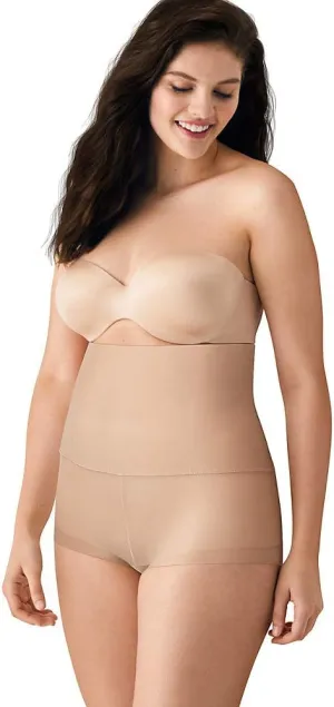 Maidenform Womens Shapewear Tame Your Tummy Firm Control High Waist Boyshort Fajas Cool Comfort DM0701