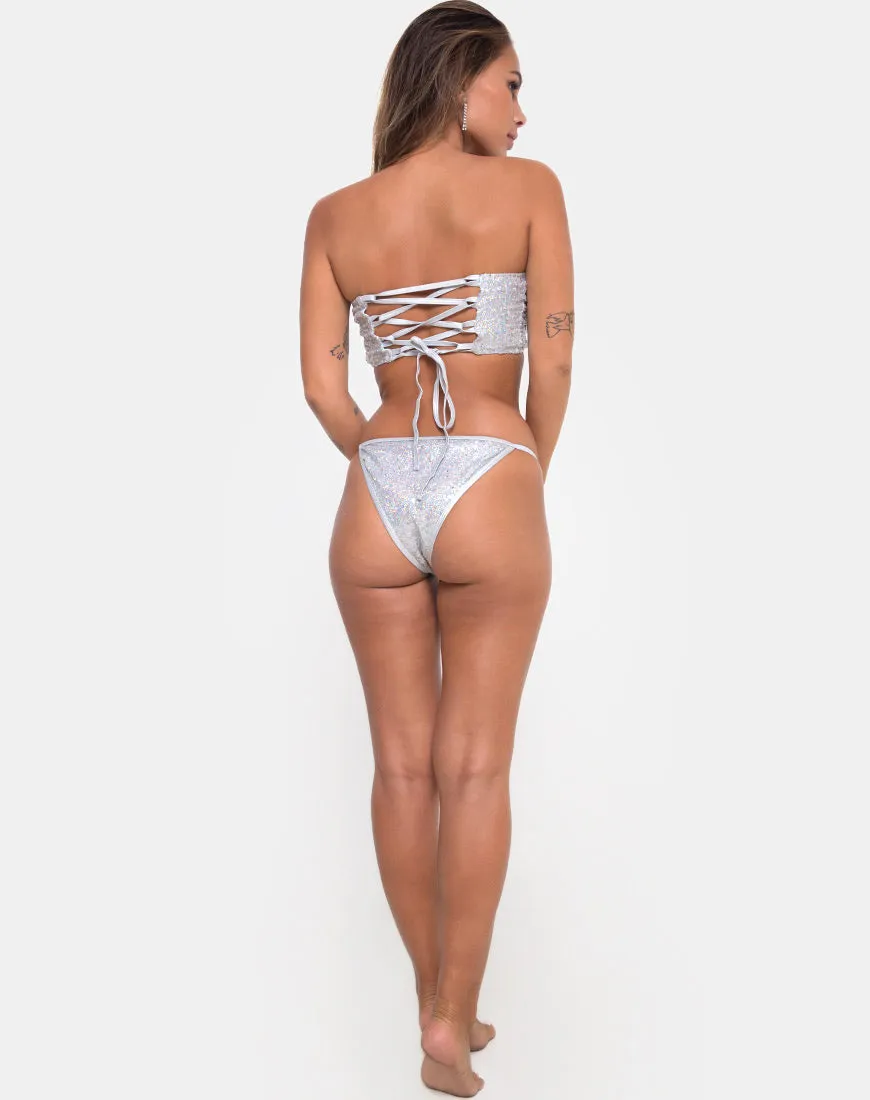 Maisie Top Bikini in Diamond Shine