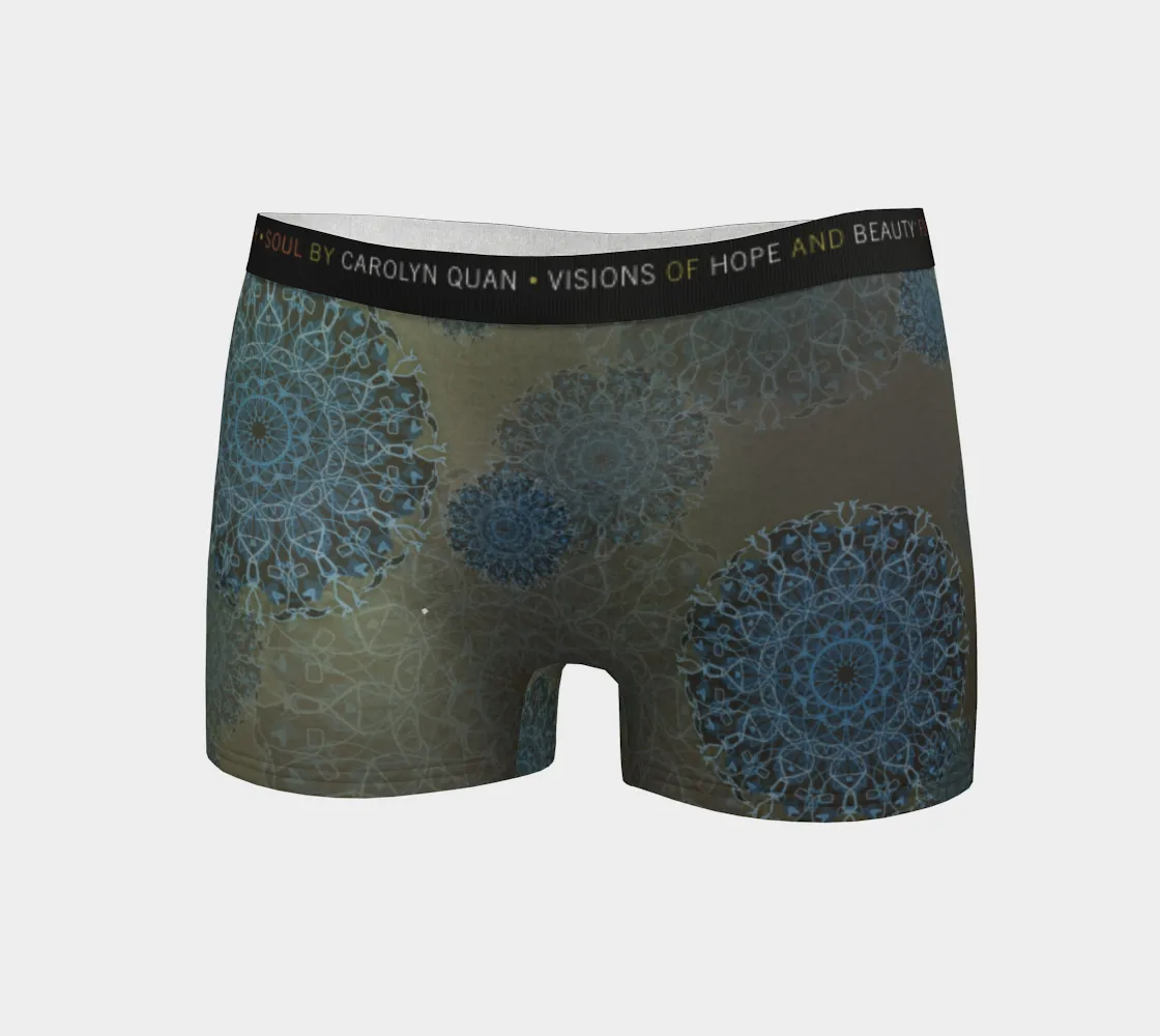 Mandala 1 Blue Tan