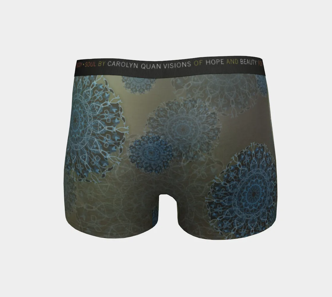 Mandala 1 Blue Tan