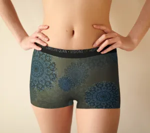 Mandala 1 Blue Tan