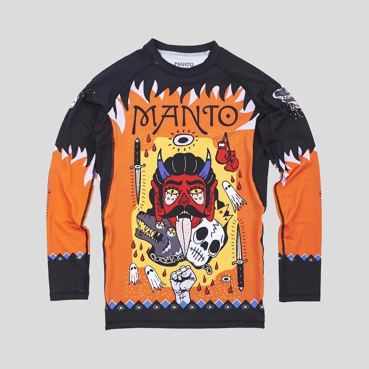 Manto Diablo Long Sleeve Rash Guard