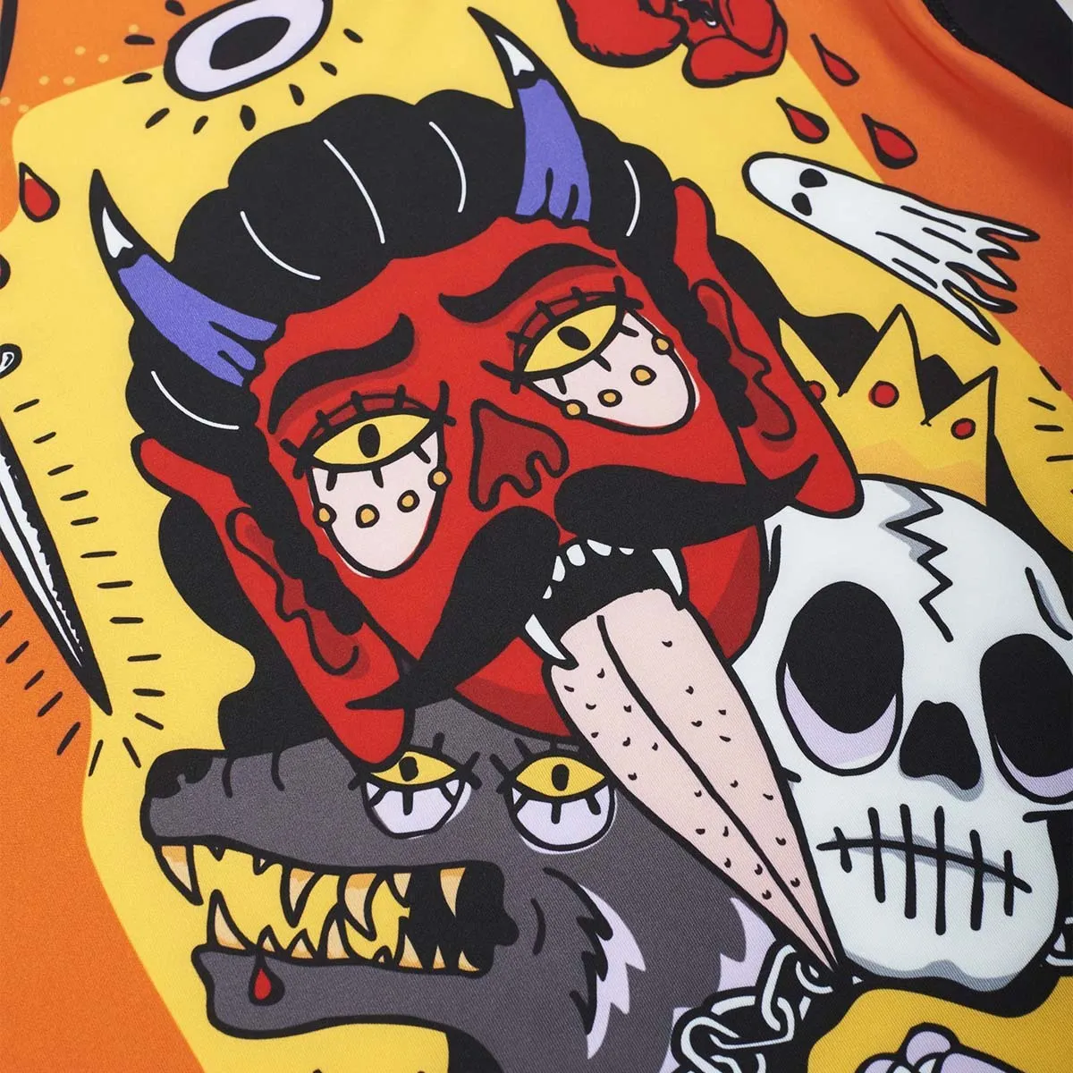 Manto Diablo Long Sleeve Rash Guard