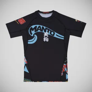 Manto Tengu Rash Guard Black