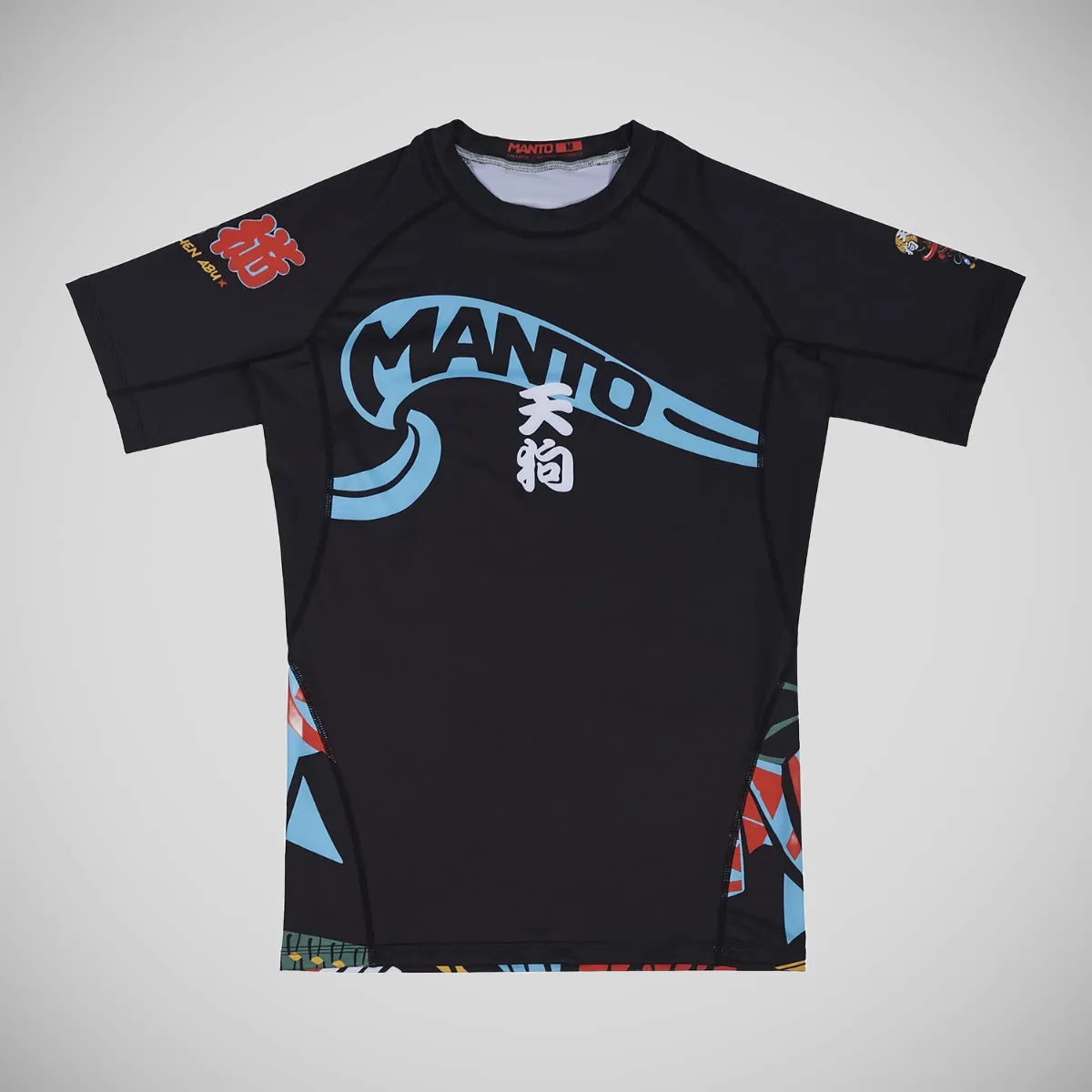 Manto Tengu Rash Guard Black