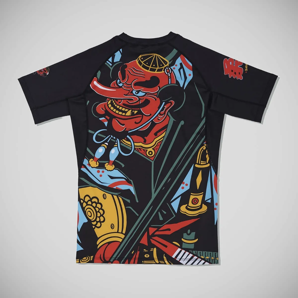 Manto Tengu Rash Guard Black