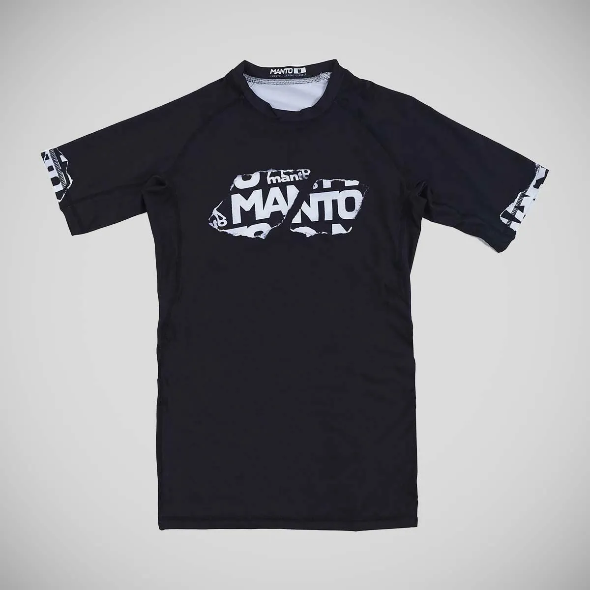 Manto Torn Rash Guard Black