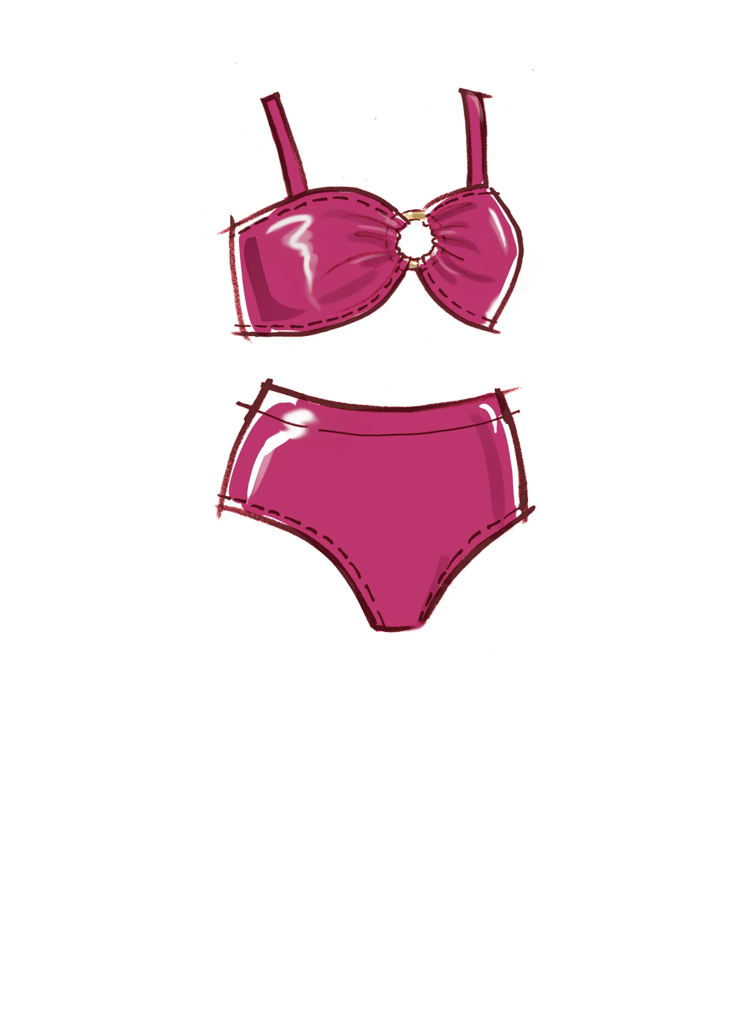 McCall's sewing pattern 8330 Women's Swimsuits