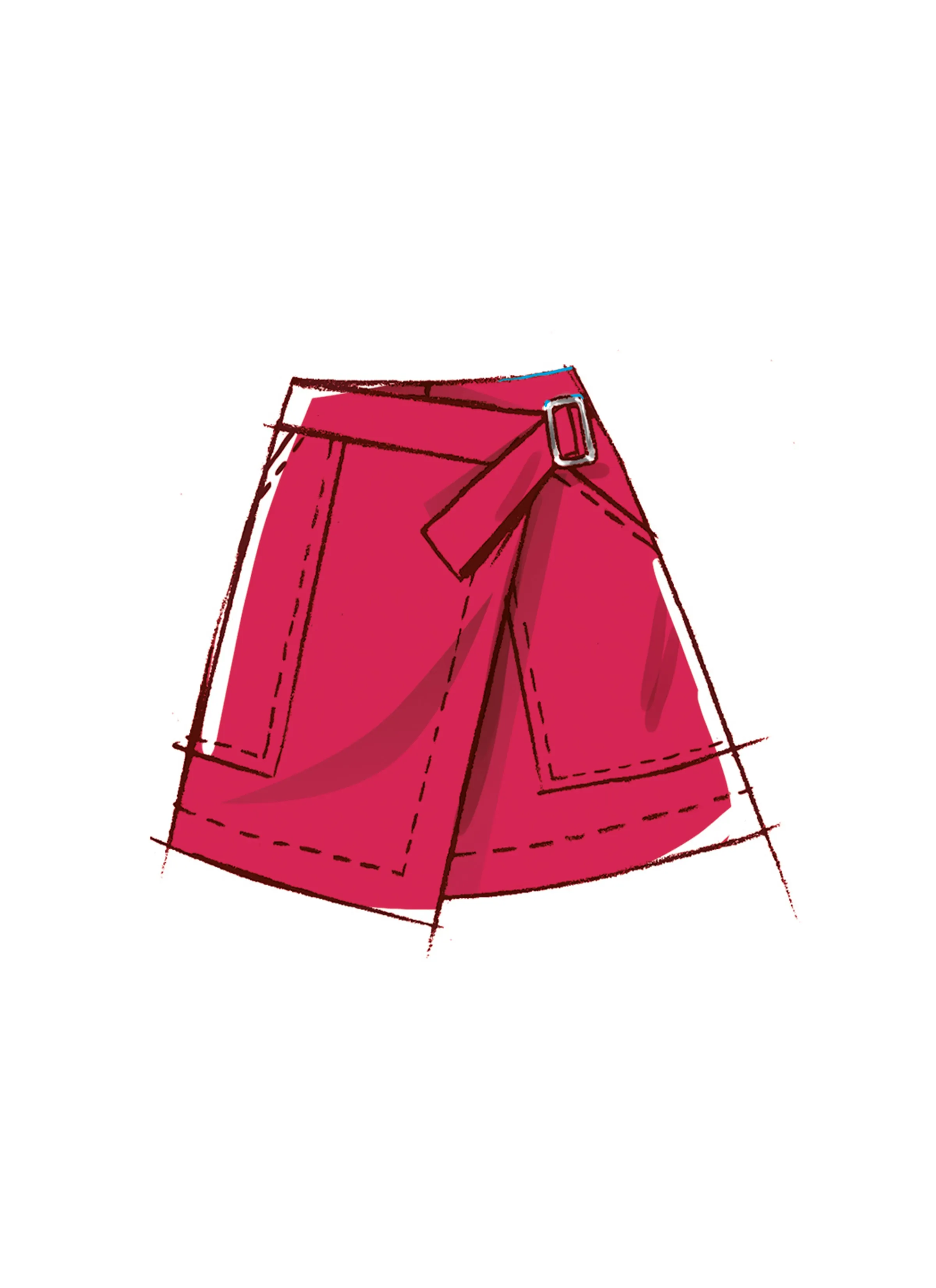 McCall's Sewing Pattern 8479 Misses' Wrap Skirts