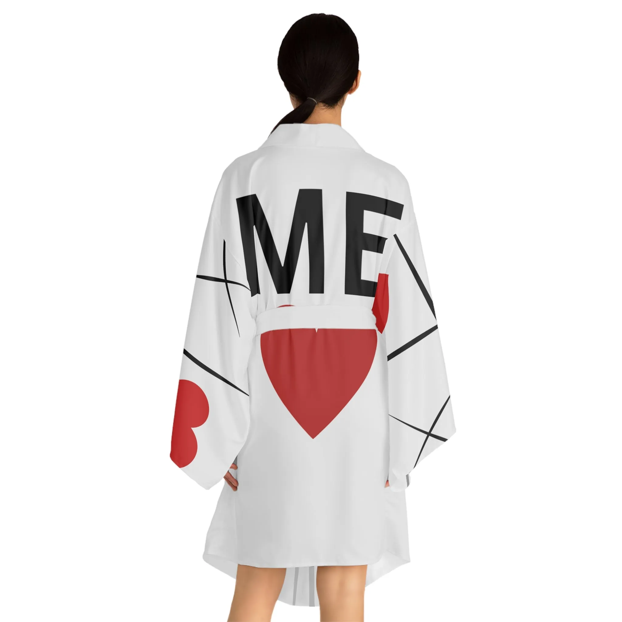 ME Love Long Sleeve Kimono Robe