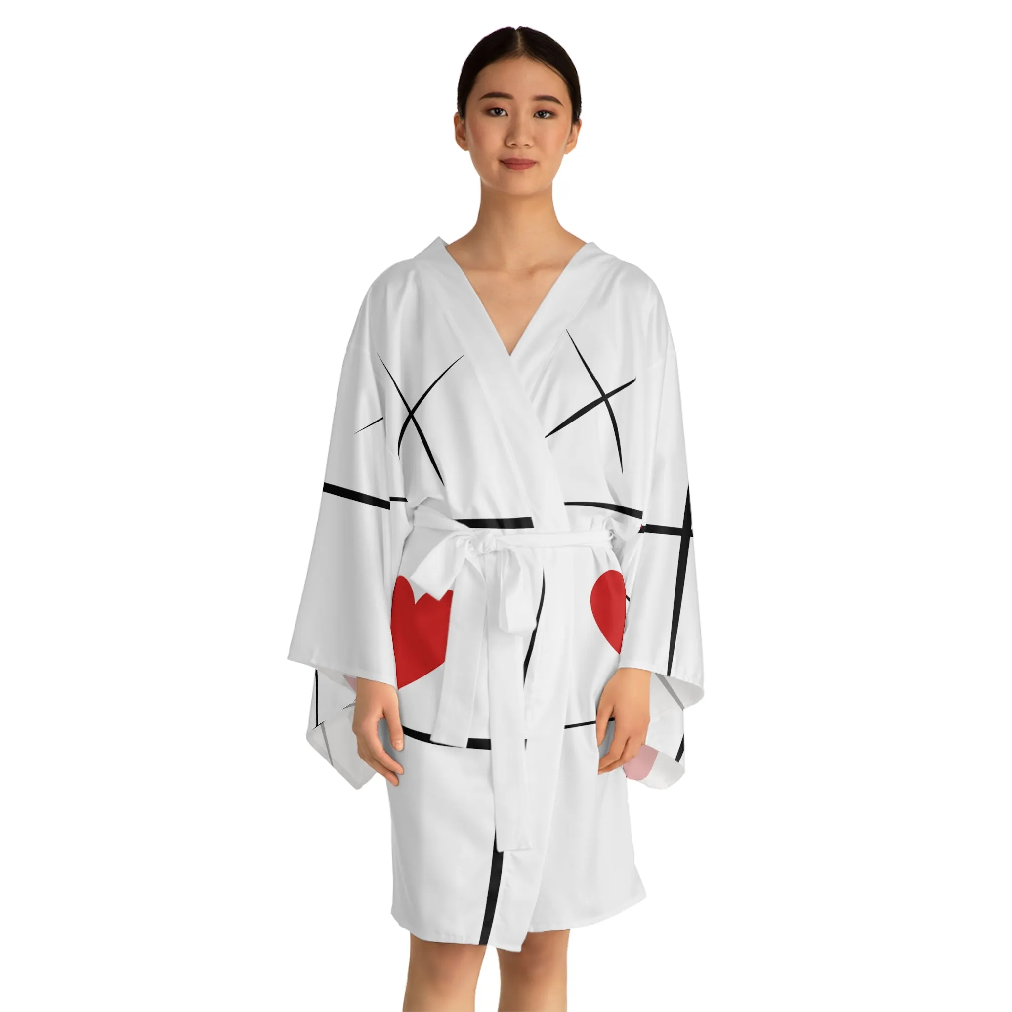ME Love Long Sleeve Kimono Robe