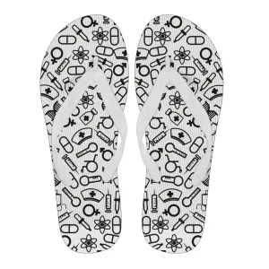 Medical Icon Flip Flops