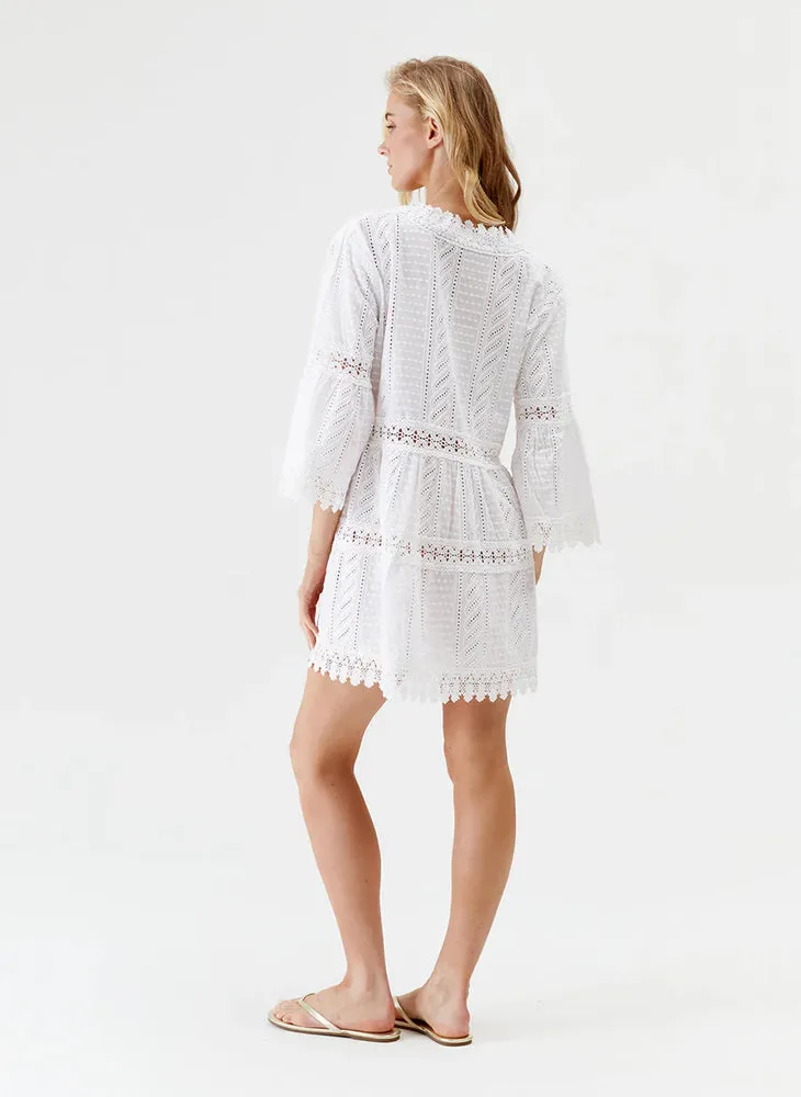 Melissa Odabash 'Victoria' White Kaftan