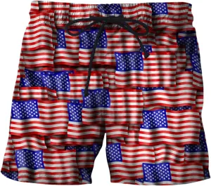 Men 2 Piece Outfits Thin Loose Shorts Large Shorts Casual Beach Pantsmen'S Solid Color Capris Summer Thin Beach