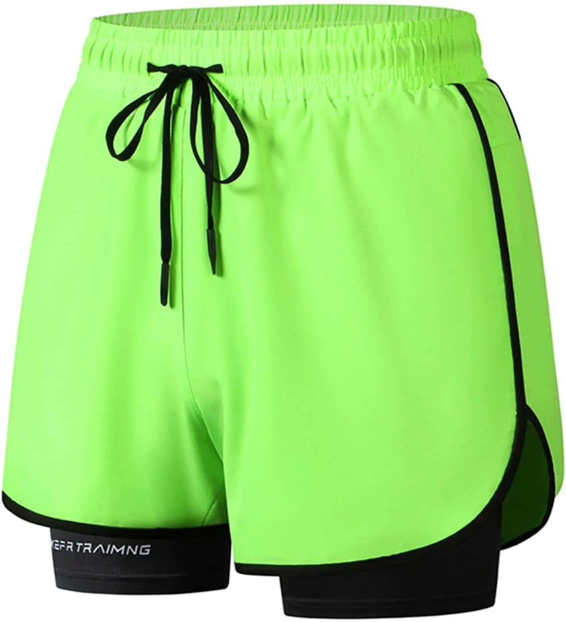 Mens Athletic Shorts 3 Inch Inseam with Liner Quick Dry Running Gear Lightweight Breathable Back Zipper Pocket 2025 Fashion