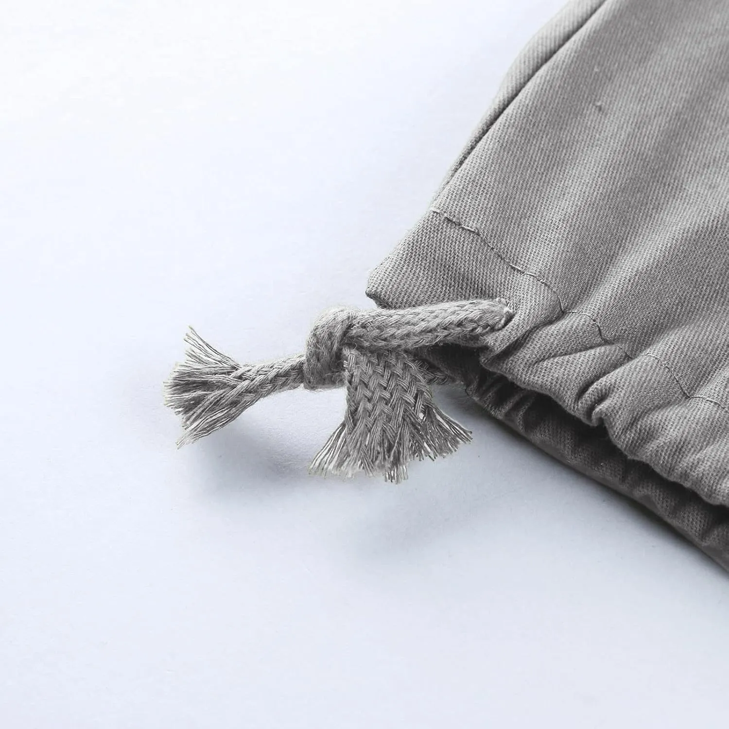 Men's Cargo Pants with Pockets Cotton Hiking Sweatpants Casual Athletic Jogger Sports Outdoor Trousers Relaxed Fit Men Pants